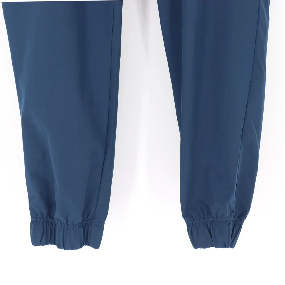 Cove Blue Joggers with White Drawstring - Picture 3 of 6